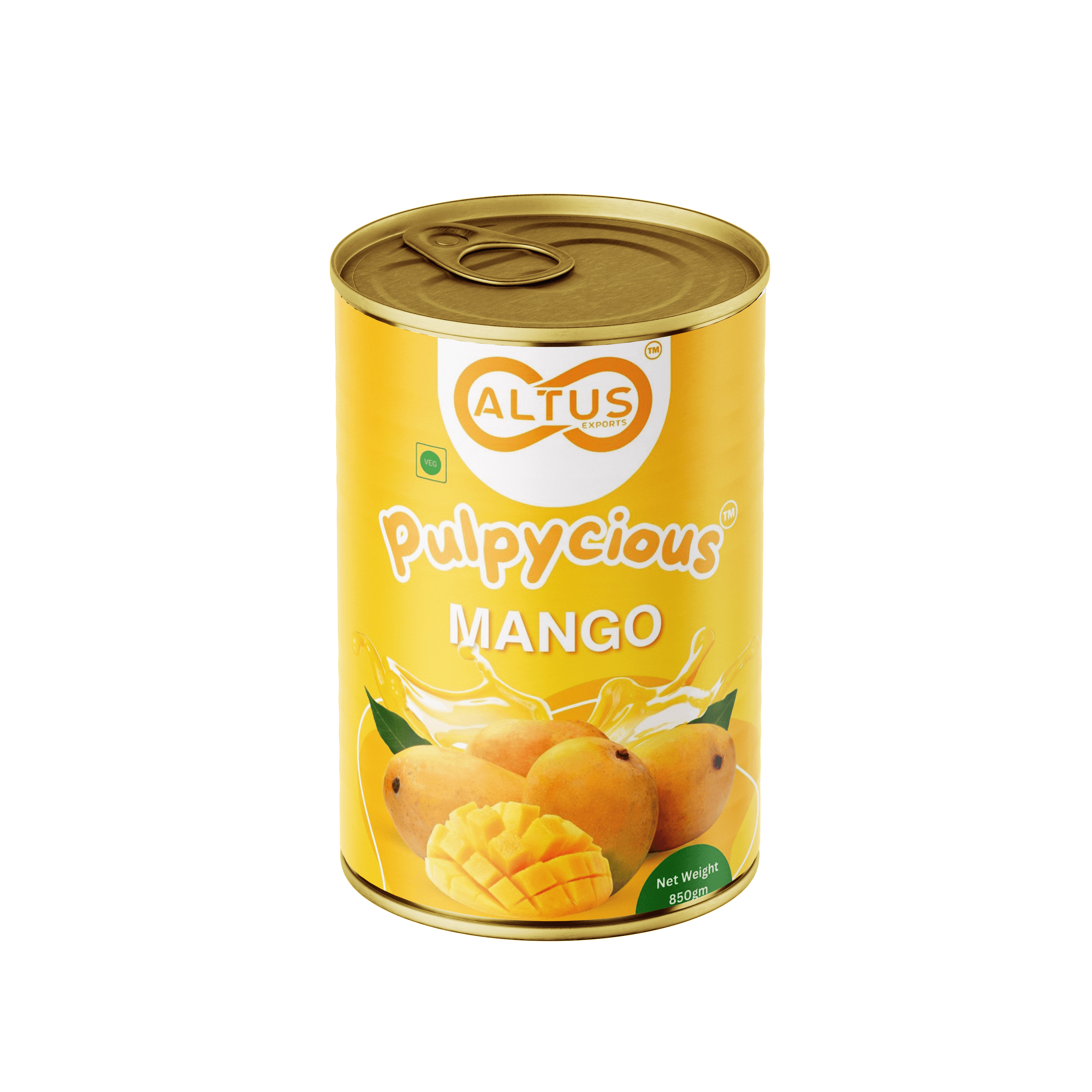 Mango pulp packaging